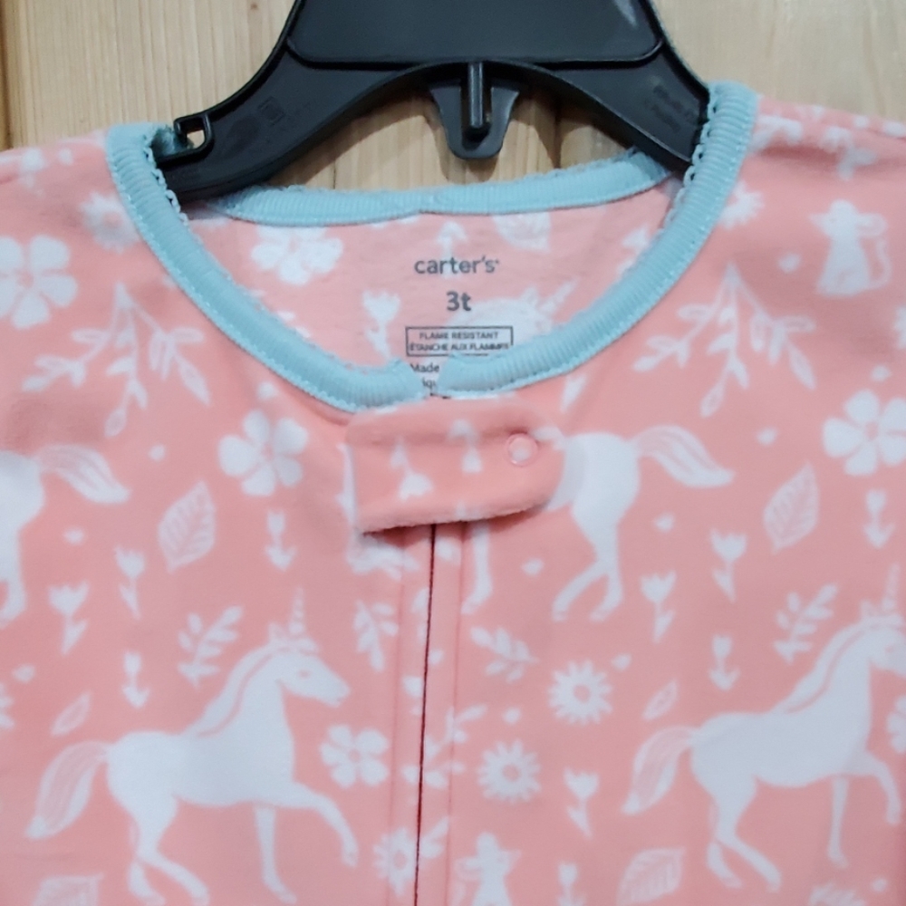 🆕️ Carter's Fleece Footed PJ'S - Picture 4 of 6
